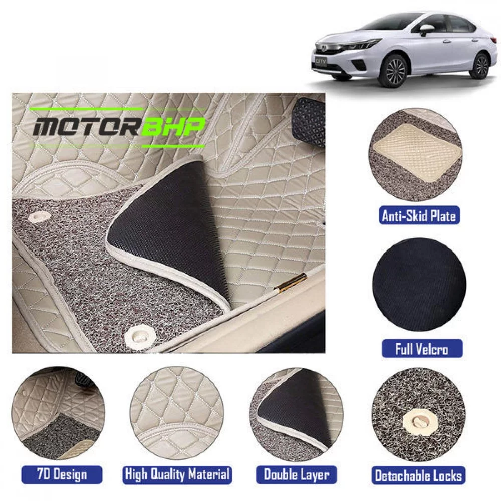 Honda city deals 7d floor mats